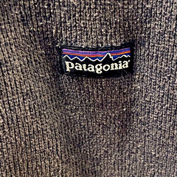 Patagonia Better Sweater Jacket Dark Gray Black Trim S All Season Hiking - Picture 3 of 6